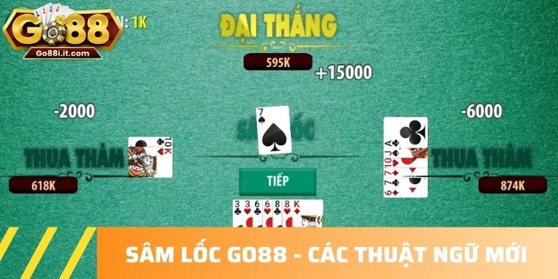 Sâm lốc Go88 - Các thuật ngữ mới